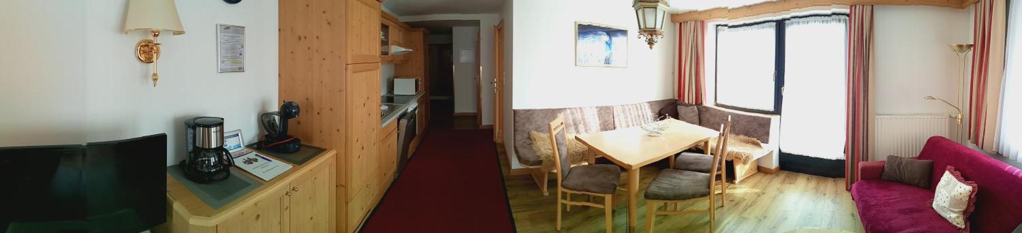 Hotel Garni Alpenruh-Micheluzzi Зерфаус Екстериор снимка